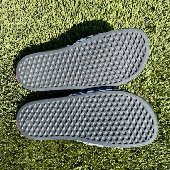 VANS La Costa Unisex Slides, Black/Checkerboard, Men's 9 - Picture 5 of 5